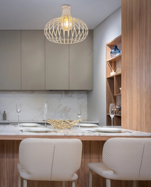 MATEO mennyezeti lámpa, homokszínű, E27