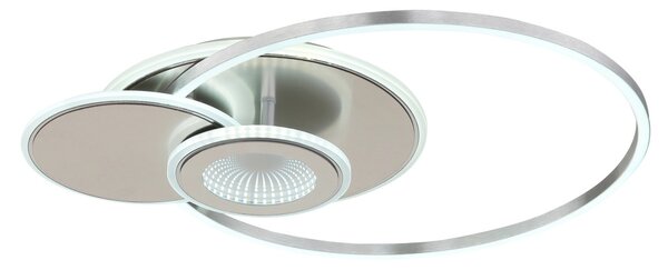 BELTRAN LED mennyezeti lámpa, ezüstszínű, 24 W