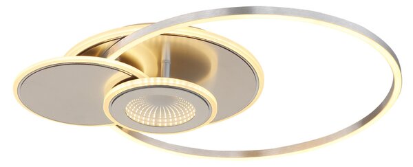BELTRAN LED mennyezeti lámpa, ezüstszínű, 24 W