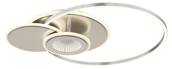 BELTRAN LED mennyezeti lámpa, ezüstszínű, 24 W