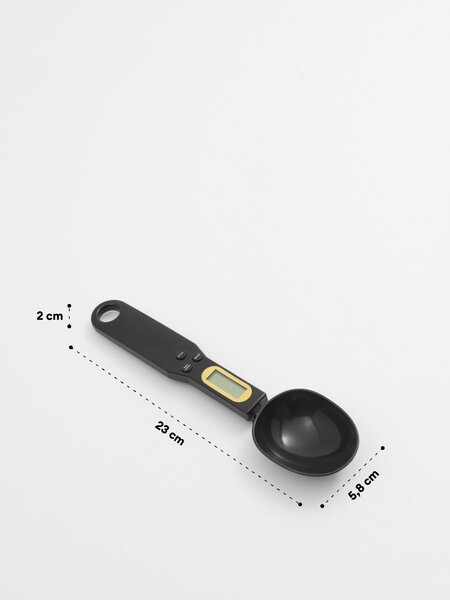 Sinsay - Digitális mérőkanál mérleggel - fekete