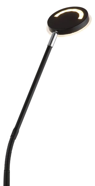 SILVIO LED állólámpa, matt fekete, 173 cm, 2700/3350/4000K