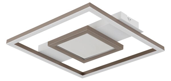 PIKARA LED mennyezeti lámpa, 24 W, króm részletekkel