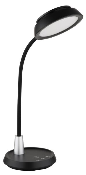 KIRK LED asztali lámpa, sötét kivitel