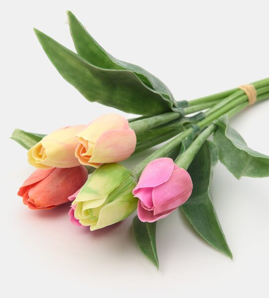 Sinsay - Dekoratív virágcsokor – tulipánok - többszínű