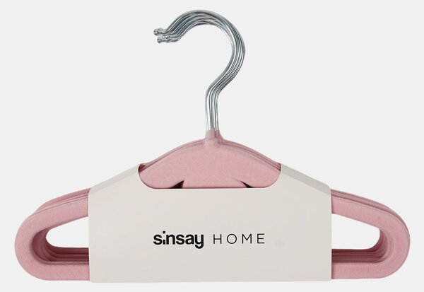 Sinsay - Gyerek vállfák 123 számokkal 10 pack - pasztellpink