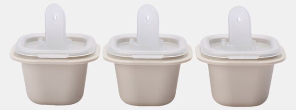 Sinsay - Jégkrémformák 3 pack - krémszínű