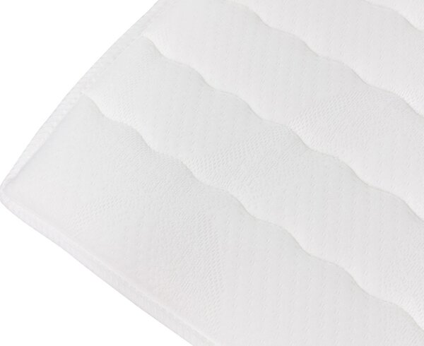 Franciaágy Boxspring 160 cm Cinara (öko-bőr soft 017 (fehér)