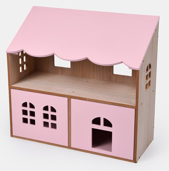 Sinsay - Háza alakú polc fiókokkal - pasztellpink