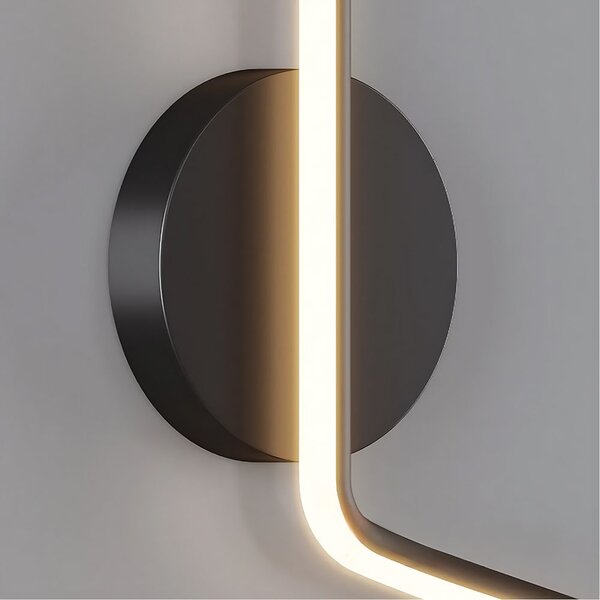 FALI LÁMPA LED LHJ061-W BLACK