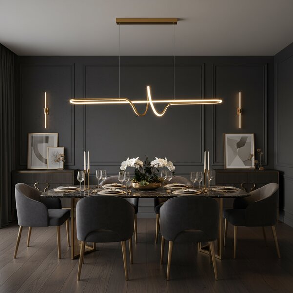 LED Lámpa LHJ038-CP BRUSH GOLD