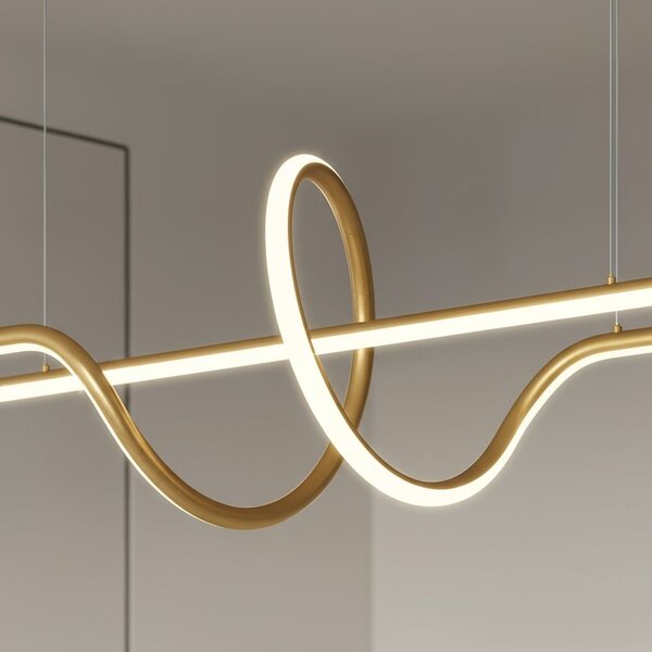LED Lámpa LHJ038-CP BRUSH GOLD