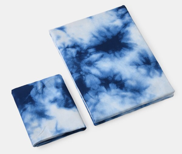 Sinsay - Ágyneműhuzat szett tie-dye hatással - kék