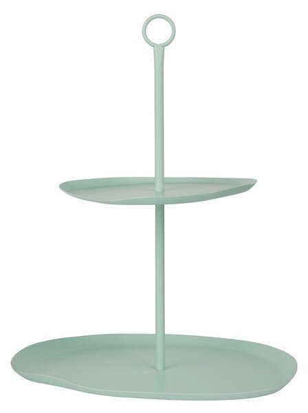 SIDELINE emeletes tálaló 2 részes 25cm , menta