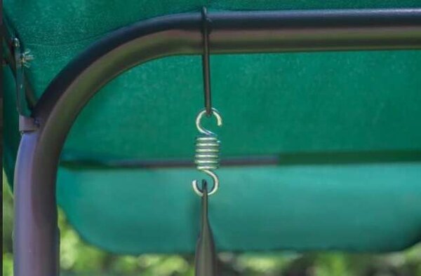 Funfit Garden Deluxe dönthető kerti Hintaágy - zöld