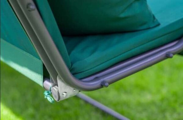 Funfit Garden Deluxe dönthető kerti Hintaágy - zöld