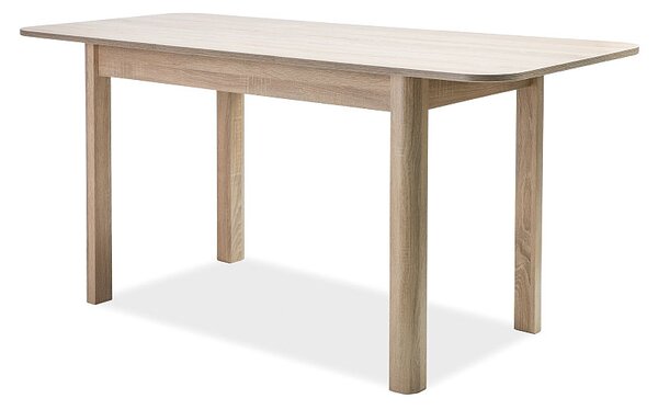 Széthúzható étkezőasztal 105-140 cm Daniel (sonoma tölgy + sonoma tölgy) (4 6 fő részére)
