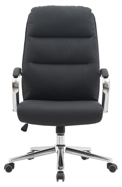 Irodai fotel Adonyx (fekete + króm)