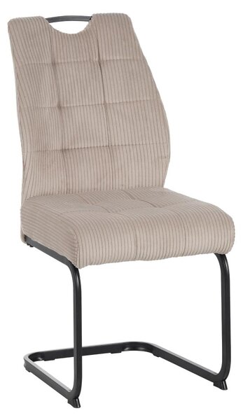 Étkezőszék Kalme (barnaszürke taupe + fekete)