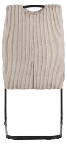 Étkezőszék Kalme (barnaszürke taupe + fekete)