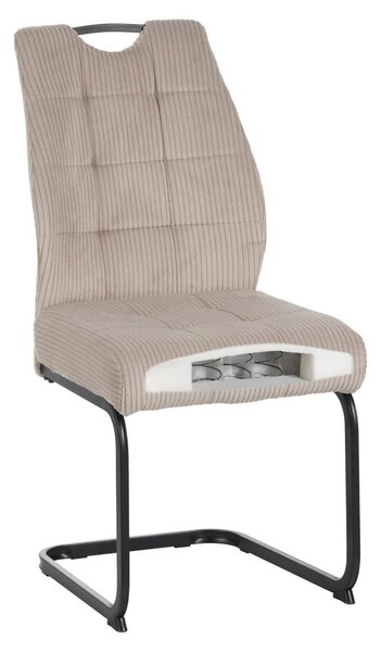 Étkezőszék Kalme (barnaszürke taupe + fekete)
