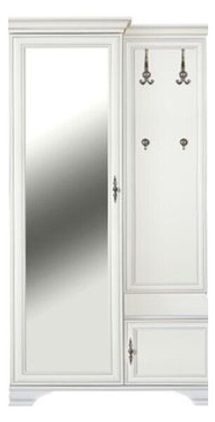 Előszoba szett Kuito PPK110L (alpesi fehér) (B)