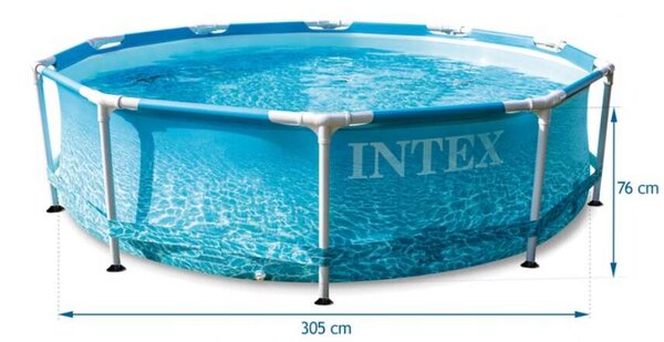 Intex 305x76cm Beachside Prémium fémvázas Medence (28206NP)