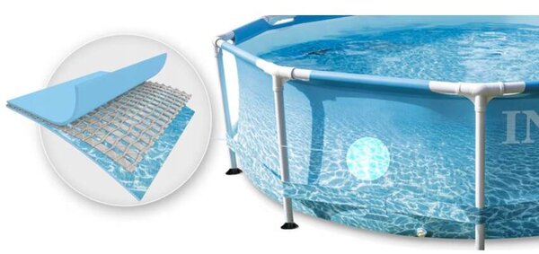 Intex 305x76cm Beachside Prémium fémvázas Medence (28206NP)