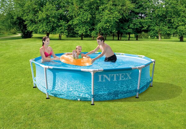 Intex 305x76cm Beachside Prémium fémvázas Medence (28206NP)