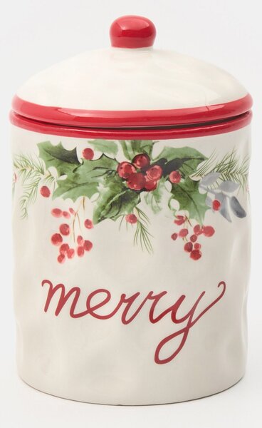 Sinsay - Tárolóedény felirattal Merry - többszínű