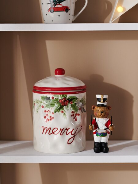 Sinsay - Tárolóedény felirattal Merry - többszínű