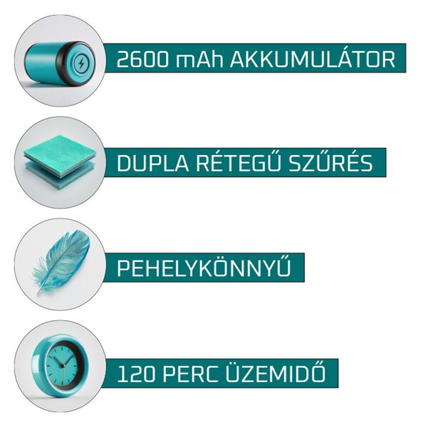 PONTAQUA AIGO akkumulátoros automata porszívó