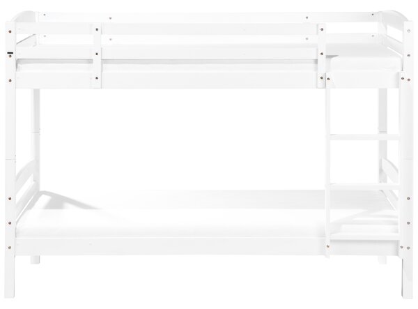 Emeletes ágy Fenyő REGAT 90 x 200 cm Fehér