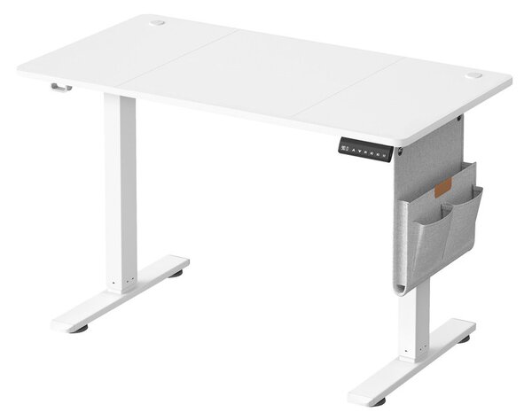 SONGMICS elektromos ülő-álló íróasztal, 180x80 cm, felhőfehér