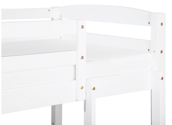 Emeletes ágy Fenyő REGAT 90 x 200 cm Fehér