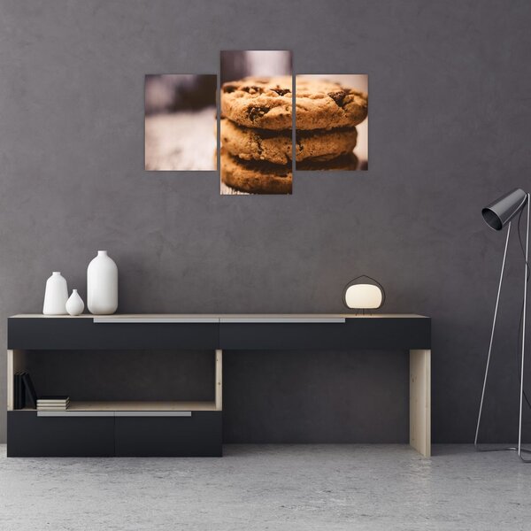 Cookies süti képe (90x60 cm)