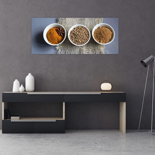 Fűszerek képe (120x50 cm)