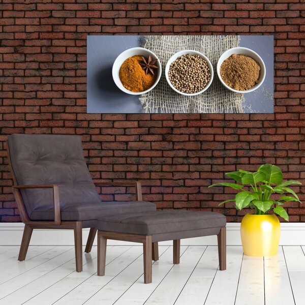 Fűszerek képe (120x50 cm)