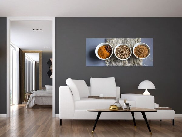 Fűszerek képe (120x50 cm)