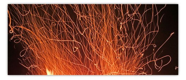 A tűz képe (120x50 cm)