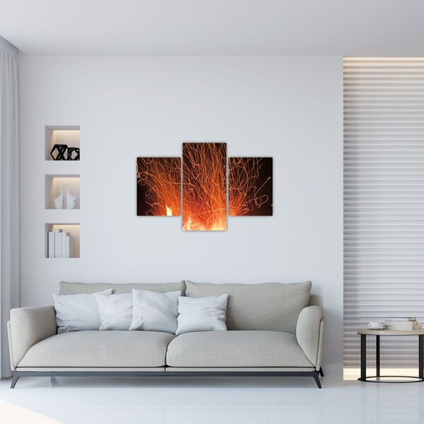 A tűz képe (90x60 cm)