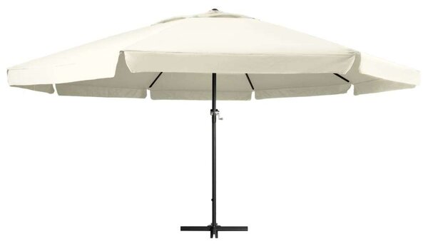 VidaXL Kültéri Napernyő - 600 cm - Homokfehér
