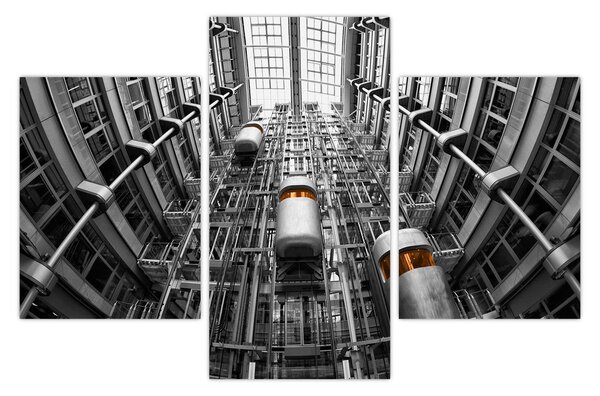 Lift az épületben képe (90x60 cm)