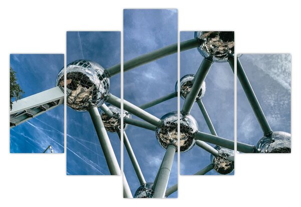 Kép - atomium Brüsszelben (150x105 cm)