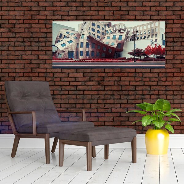 Kép - építészeti épület (120x50 cm)