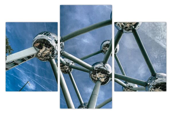Kép - atomium Brüsszelben (90x60 cm)