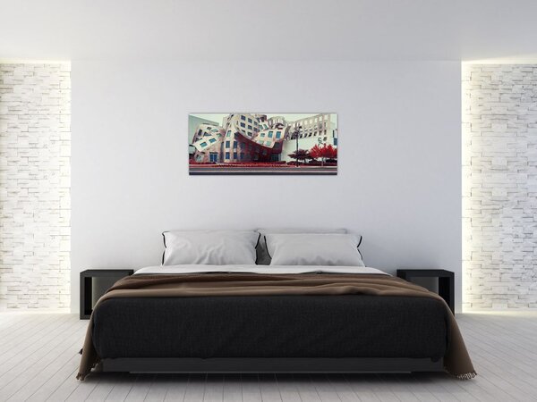 Kép - építészeti épület (120x50 cm)
