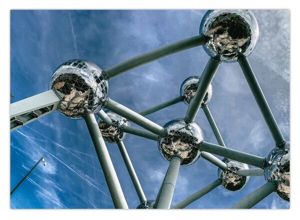 Kép - atomium Brüsszelben (70x50 cm)