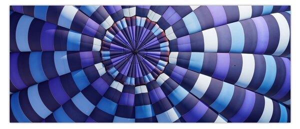 Egy kép a repülő léggömb szerkezetéről (120x50 cm)