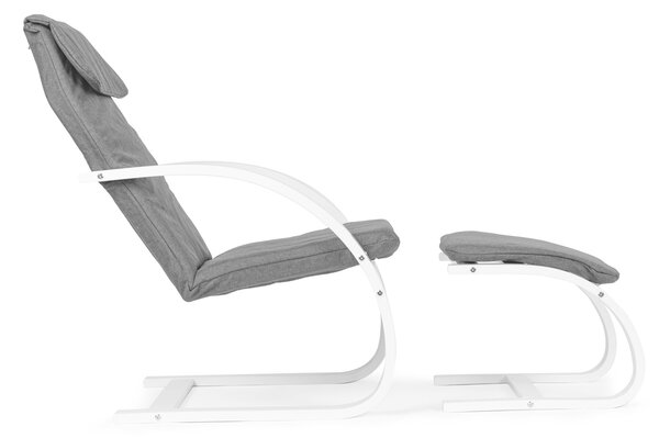 Finn hintaszék lábtartós nyugágy nappaliba modernhome